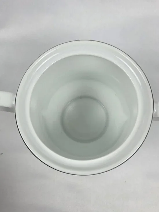 Mikasa Dresden Rose Sugar Bowl & Lid White with Blue and Pink Flowers on Rim - Picture 6 of 13